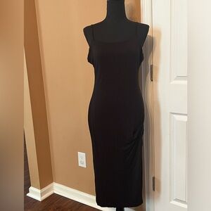 Lulus Black Casual Dress Size L.